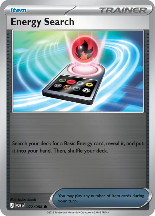 Energy Search - Reverse Holo
