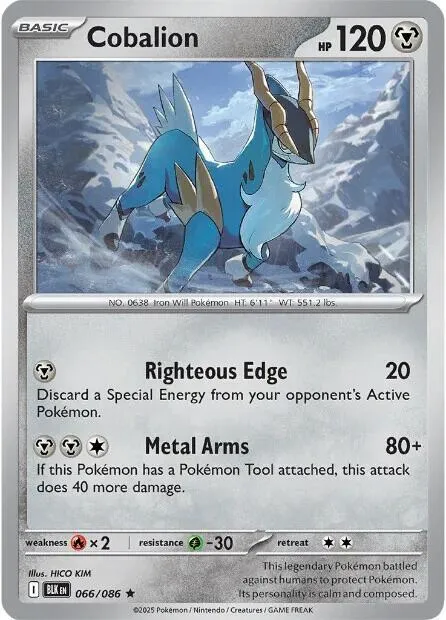 Cobalion - Holo
