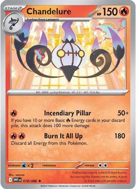 Chandelure - Holo