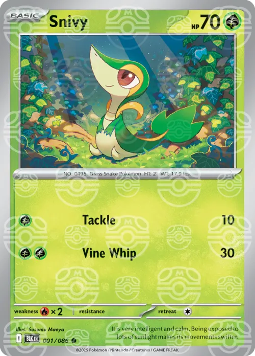 Snivy - Master Ball Pattern