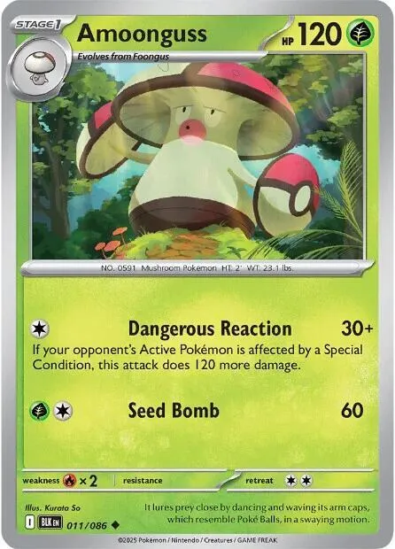 Amoonguss - Reverse Holo