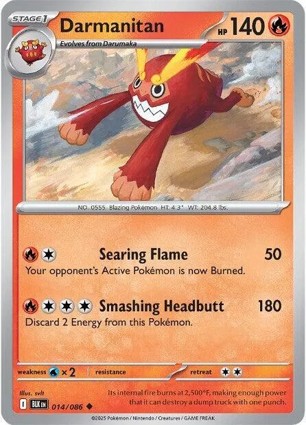 Darmanitan - Reverse Holo