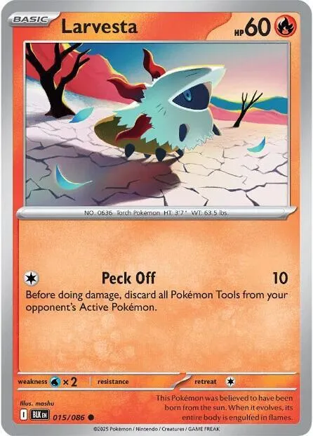 Larvesta - Reverse Holo