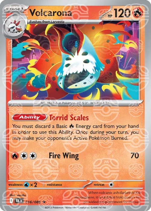 Volcarona - Master Ball Pattern
