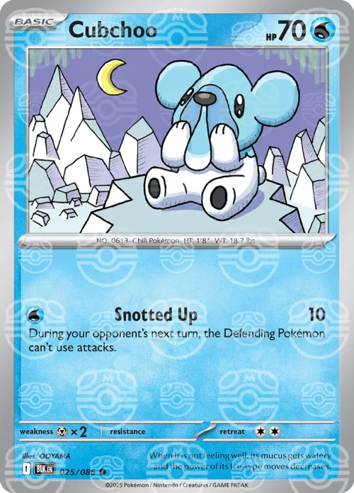 Cubchoo - Master Ball Pattern