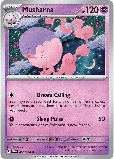 Musharna - Reverse Holo