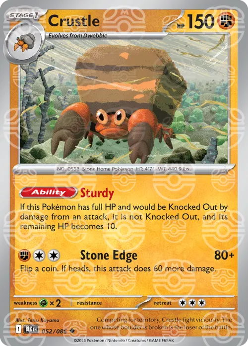 Crustle - Master Ball Pattern
