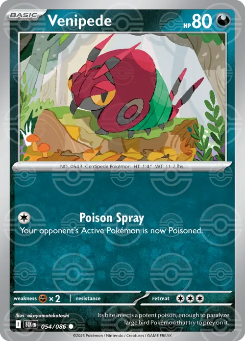 Venipede - Poke Ball Pattern