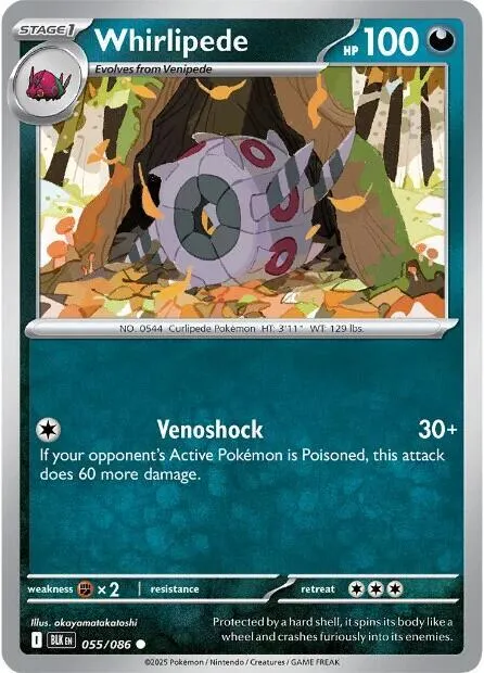 Whirlipede - Reverse Holo
