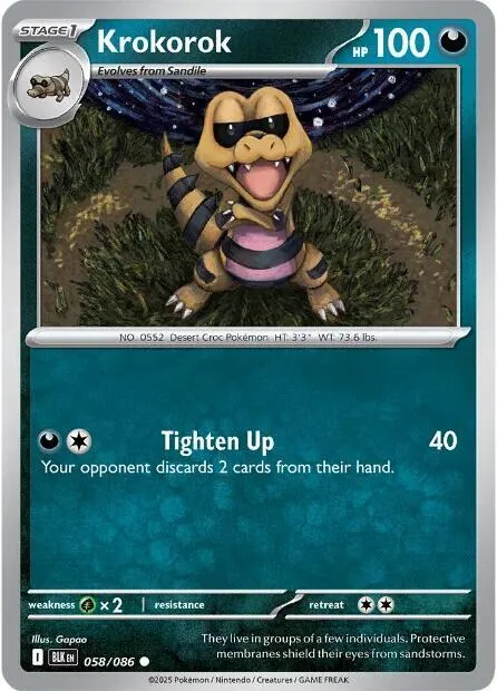 Krokorok - Reverse Holo