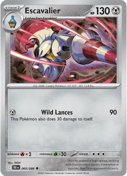 Escavalier - Reverse Holo