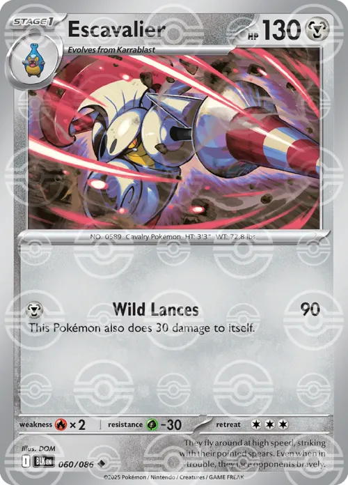 Escavalier - Poke Ball Pattern