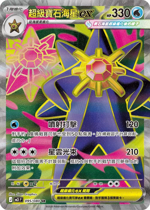 Mega Starmie ex
