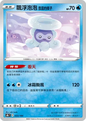 Castform Snowy Form