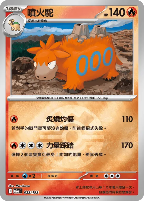 Camerupt - Poke Ball Pattern
