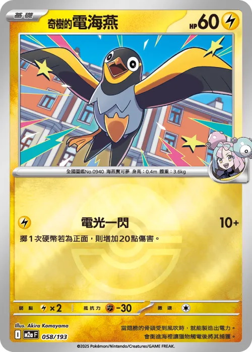 Iono's Wattrel - Poke Ball Pattern