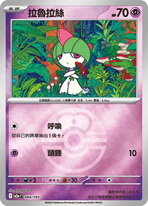 Ralts - Poke Ball Pattern