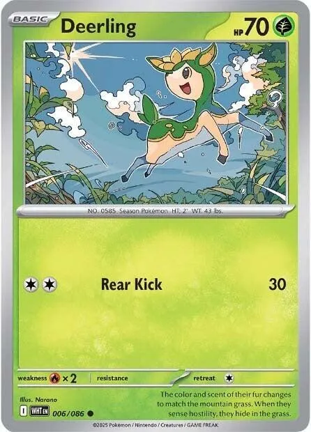 Deerling - Reverse Holo