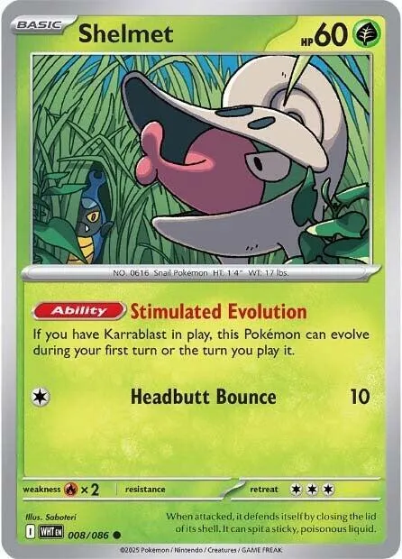 Shelmet - Reverse Holo