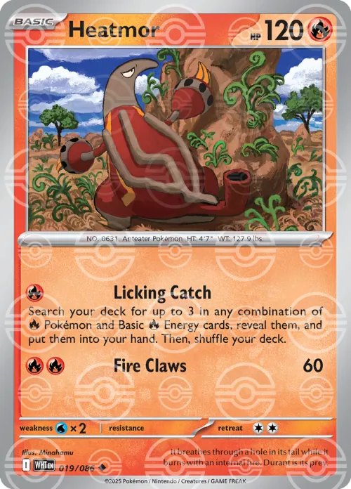 Heatmor - Poke Ball Pattern