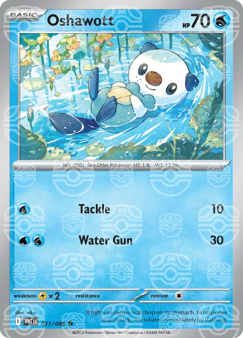 Oshawott - Master Ball Pattern