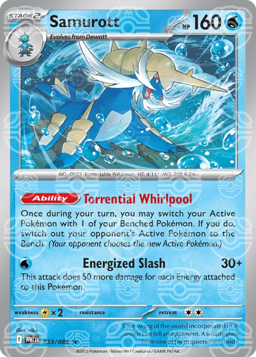 Samurott - Master Ball Pattern