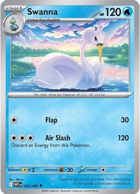 Swanna - Reverse Holo