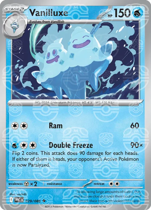 Vanilluxe - Master Ball Pattern