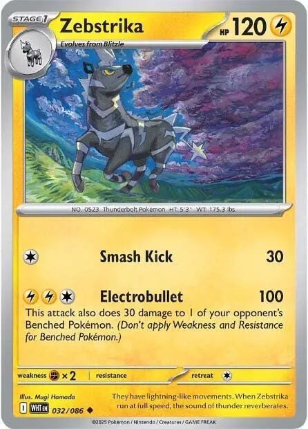 Zebstrika - Reverse Holo