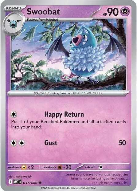 Swoobat - Reverse Holo
