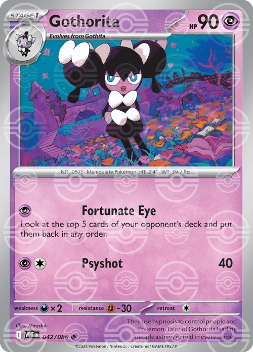 Gothorita - Poke Ball Pattern