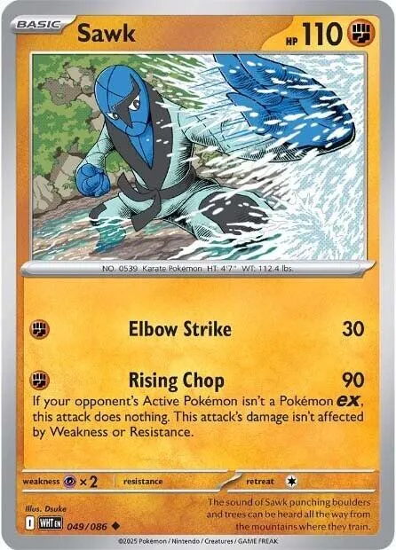 Sawk - Reverse Holo