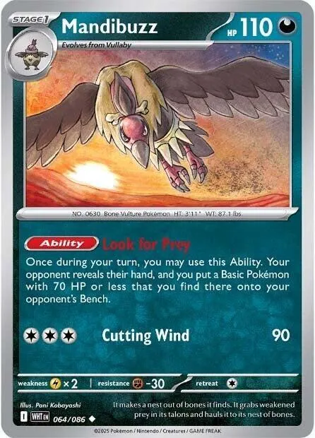 Mandibuzz - Reverse Holo