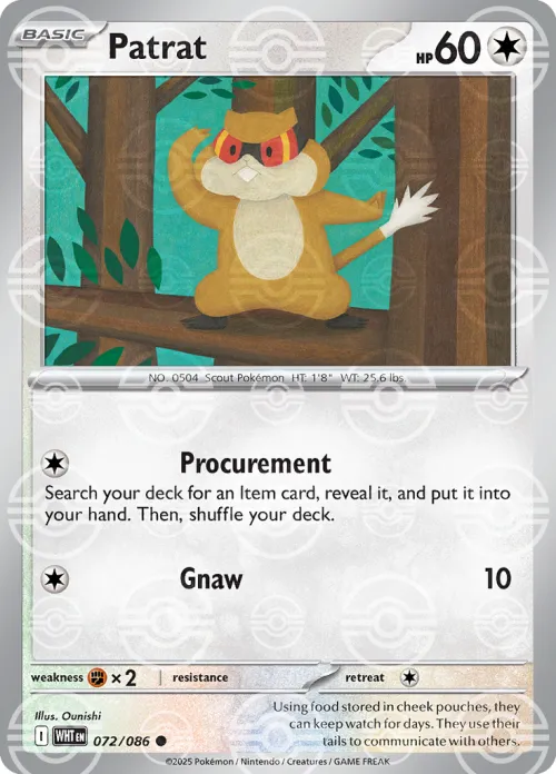 Patrat - Poke Ball Pattern