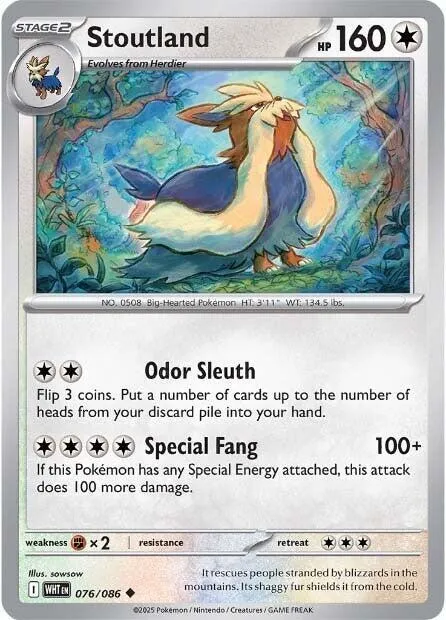Stoutland - Reverse Holo