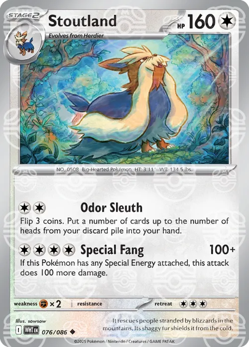 Stoutland - Master Ball Pattern