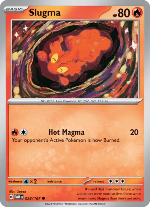 Slugma - Reverse Holo