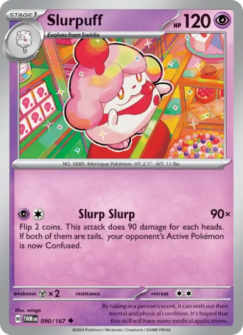 Slurpuff - Reverse Holo