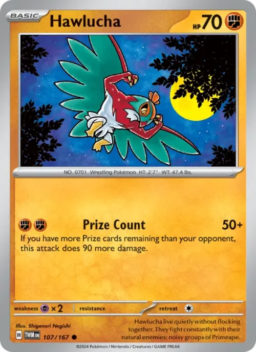 Hawlucha - Reverse Holo