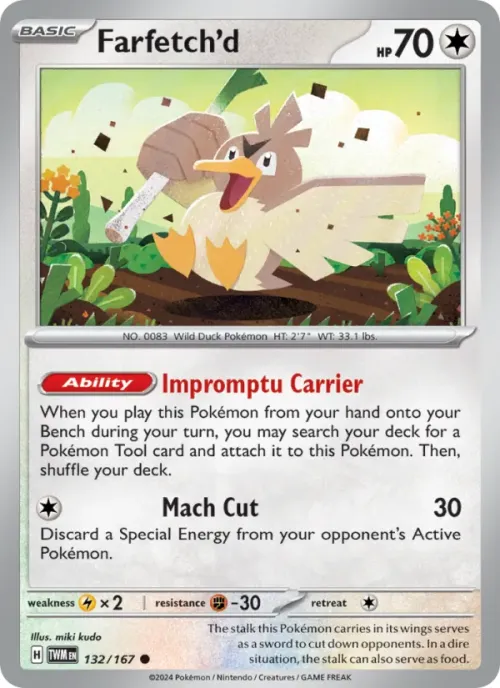 Farfetch'd - Reverse Holo