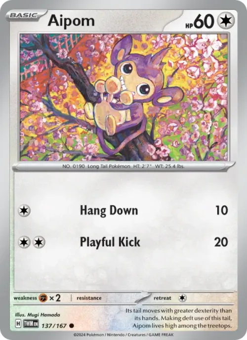 Aipom - Reverse Holo