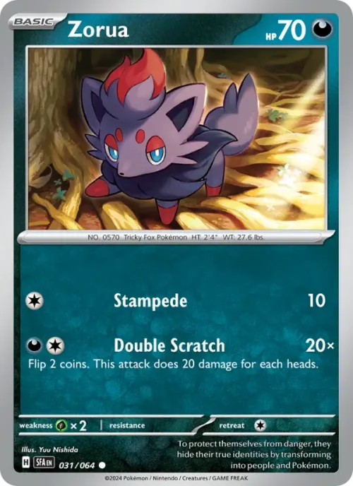Zorua - Reverse Holo
