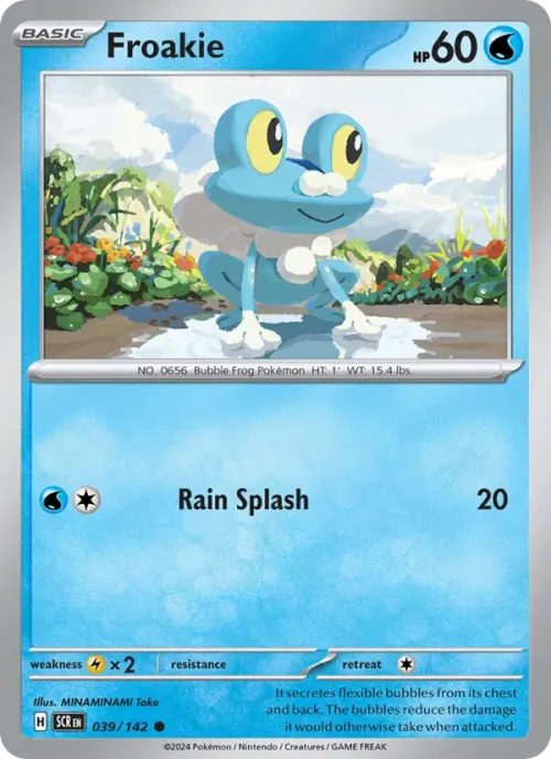 Froakie - Reverse Holo