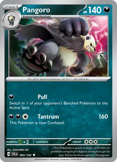 Pangoro - Reverse Holo