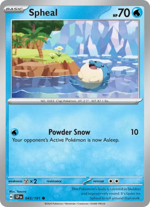 Spheal - Reverse Holo