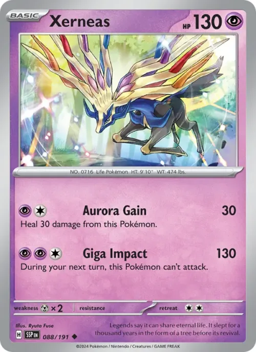 Xerneas - Reverse Holo