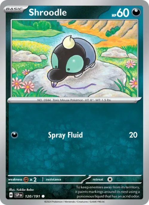Shroodle - Reverse Holo