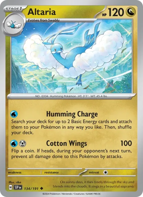 Altaria - Reverse Holo