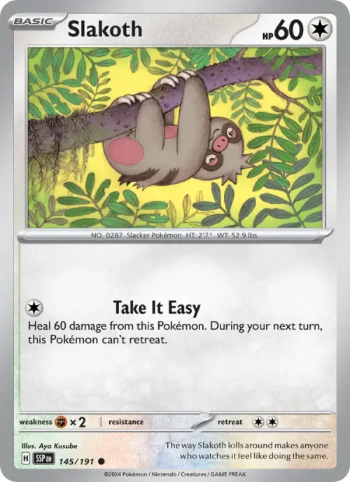 Slakoth - Reverse Holo