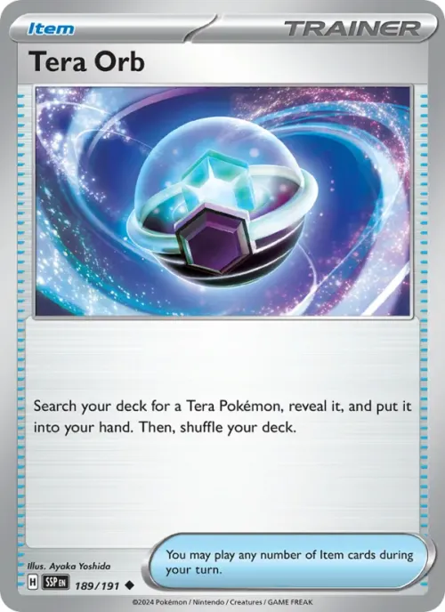 Tera Orb - Reverse Holo